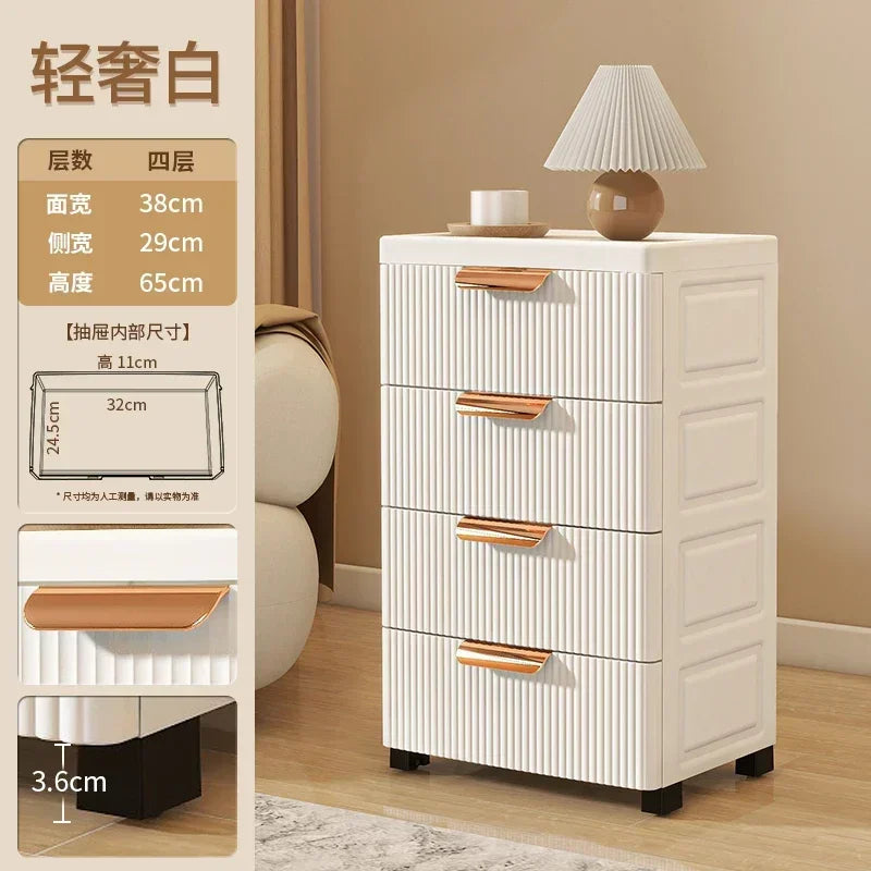 Organize Drawers Living Room Cabinets Decorations Display Cream Storage Girl Miniature Vitrina Furniture New