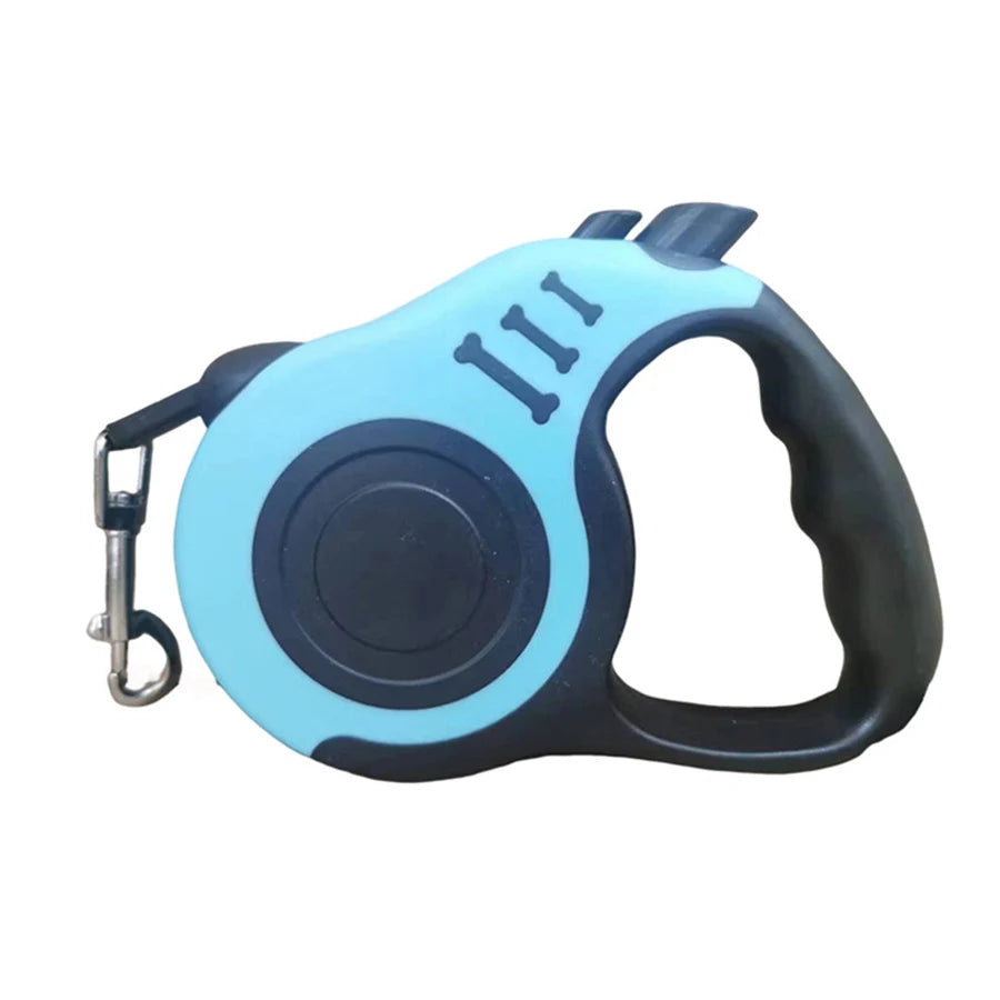 Pet Traction Device, Pet Dog Automatic Retractable Traction Rope, Bone Printed Dog Walking Rope, Dog Chain, Dog Rope