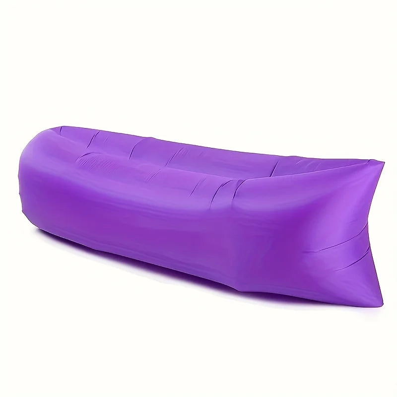 Inflatable Sofa Bed Portable Foldable Soft Comfortable Quick Inflation for Indoor Outdoor Camping Beach Lounging Holiday Gift