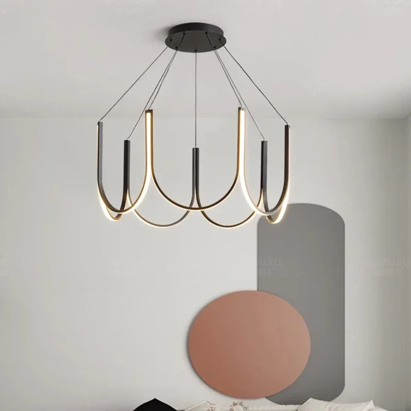 Modern Home Decor Led Lights Pendant Light Lamps for Living Room Led Chandeliers for Dining Room Hanging Light Indoor Lighting