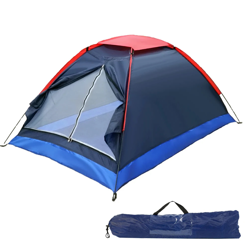 Camping Tent Ultralight Tent Outdoor Hiking Sun Shield 2 Person Camping Equipment Camping Tent Dual-layer Door Camping Accessory