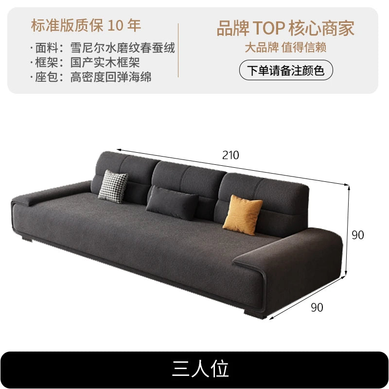 Living Room Family Sofa Europe Design Lounger Relaxing Elegant Sofa Cinema Bedroom Articulos Para El Hogar Home Decoration