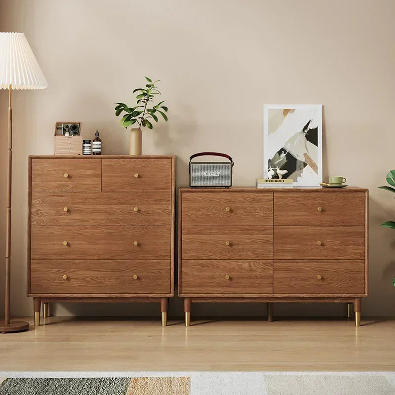 Living Room Storage 6 Drawer Dressers Chest of Drawers Wood Sideboards Designer Originality Organizer Home Furniture Buffet