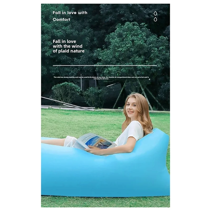 FAST-Inflatable Sofa - Easy To Install, Portable, Waterproof And Leak-Proof Design, Ideal Sofa For Backyard Beach