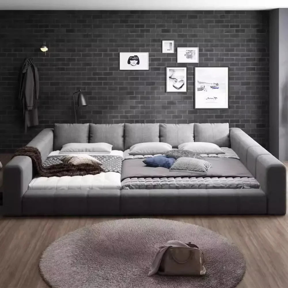 Bedroom Unique Bed Aesthetic Modern Headboard Double Children Bed Sleeping 180x200 Muebles Para Dormitorio Home Accessories