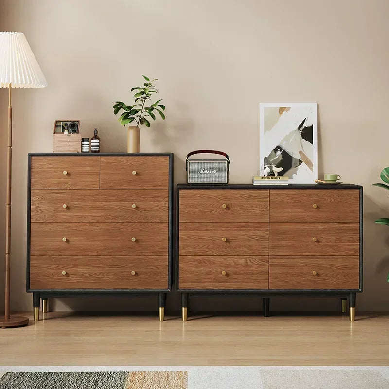 Living Room Storage 6 Drawer Dressers Chest of Drawers Wood Sideboards Designer Originality Organizer Home Furniture Buffet