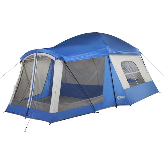 8-Person Klondike Waterproof Tent with Optional Snug Room for Family Camping