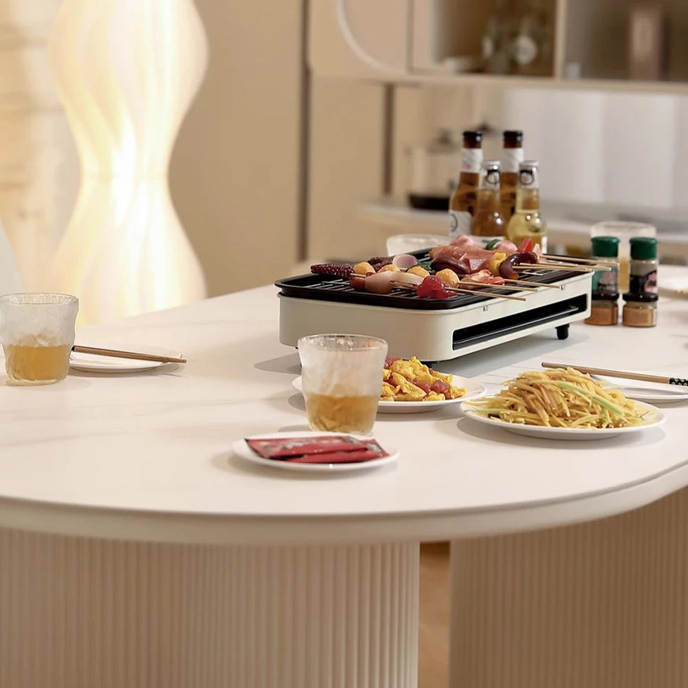 Modern Luxury Dining Tables Hallway Center Study Extending Coffee Dining Tables Service Ornament Mesa Comedor Furnitures