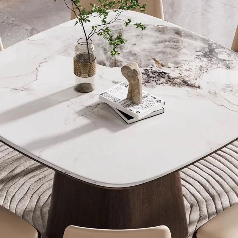 Dining Table Living Room Center Modern Food Tables Luxury Cafe Individual Coffe Garden Mesa Restaurant Bar Kitchen Furniture