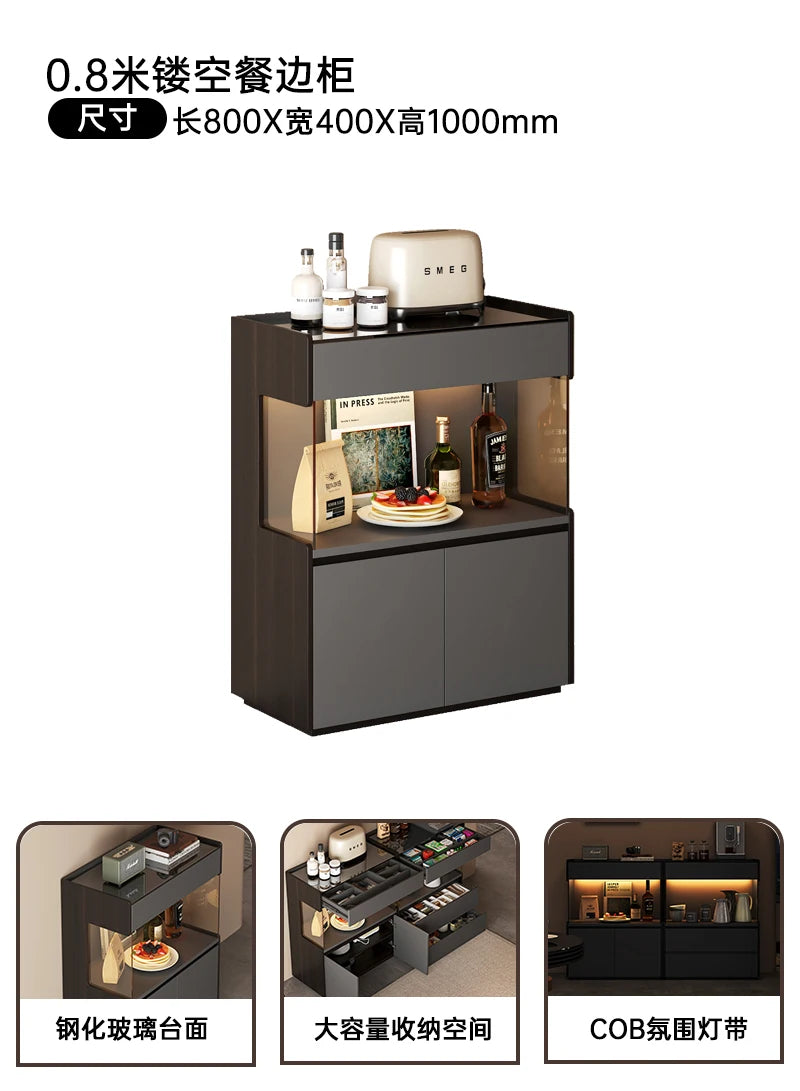 Mobile Storage Living Room Cabinets Display Organizer Wood Cabinets Luxury Drawers Jewelry Curio Perfume Gabinete Home Furniture
