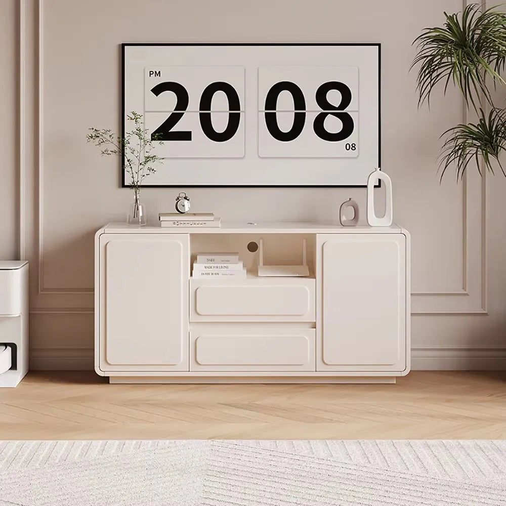 Trendy Floor Standing Living Room Decoration Cabinets Simple Modern Accent Cabinet Storage House Container Vitrina Furniture