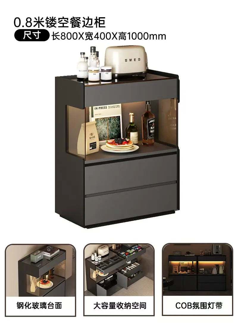Mobile Storage Living Room Cabinets Display Organizer Wood Cabinets Luxury Drawers Jewelry Curio Perfume Gabinete Home Furniture
