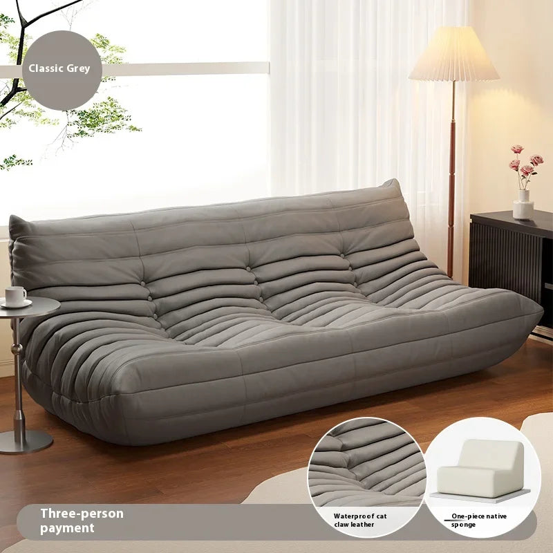Modern Double Lazy Sofa Living Room Minimalist Relaxing Recliner Sofa Puff Comfortable Salas Y Sofas Muebles Room Decor