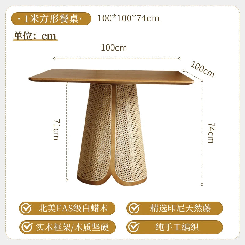 Living Nordic Dining Table Luxury Design Minimalist Ornament Dining Table Relaxing Organiser Mesa Comedor Home Accessories