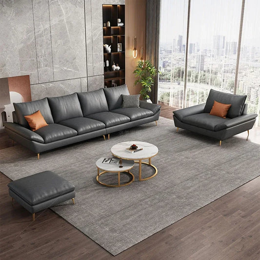 European Luxury Living Room Sofa Modern Cozy Family Technology Cloth Technology Cloth Divano Furniture Cheap Sofas In Offers