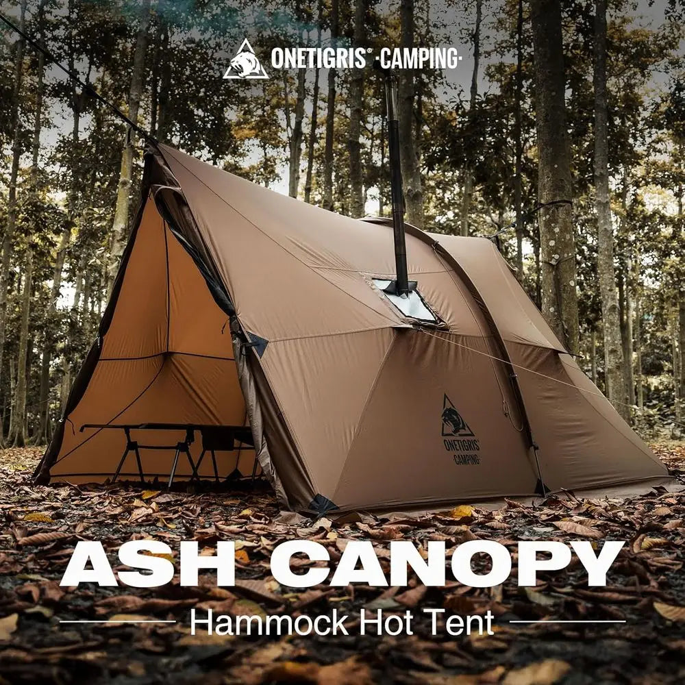 4-Season Waterproof Hammock Tent: Spacious, Weather-Resistant Shelter for Camping, Hiking, and Outdoor Adventures