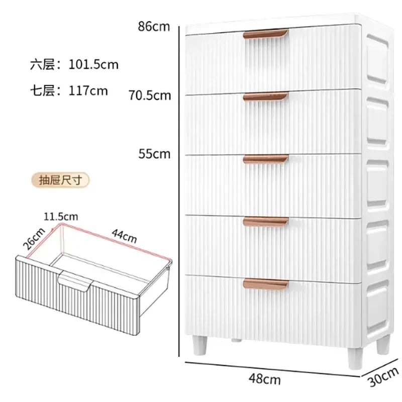 Organize Drawers Living Room Cabinets Decorations Display Cream Storage Girl Miniature Vitrina Furniture New