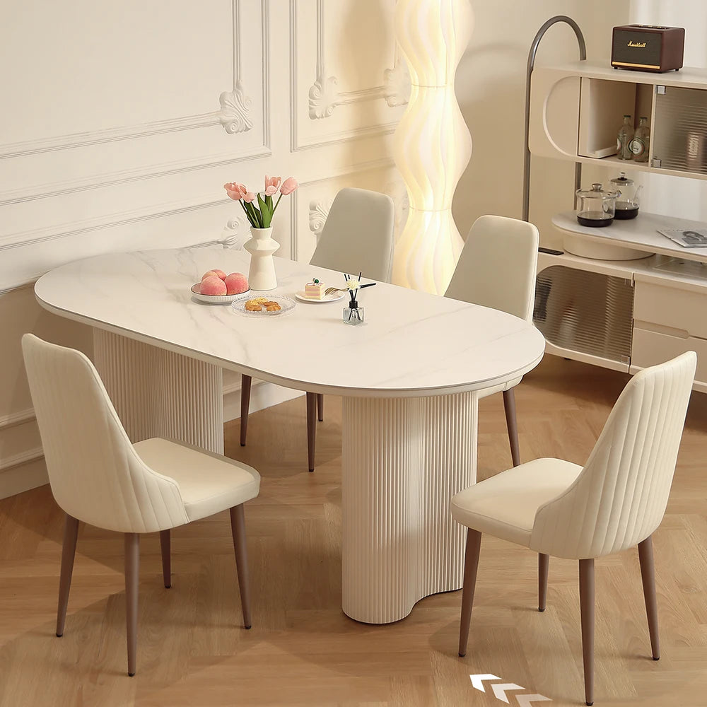 Modern Luxury Dining Tables Hallway Center Study Extending Coffee Dining Tables Service Ornament Mesa Comedor Furnitures
