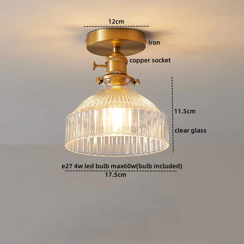 IWHD Home Lighting LED Ceiling Lamps For Living Room Porch Balcony 4w Bulb Modern Night Lights Fixtures Lustre Chandelier