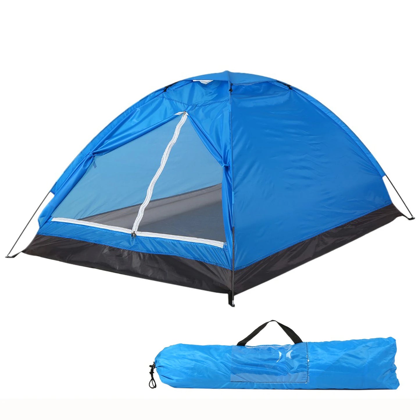 Camping Tent Ultralight Tent Outdoor Hiking Sun Shield 2 Person Camping Equipment Camping Tent Dual-layer Door Camping Accessory
