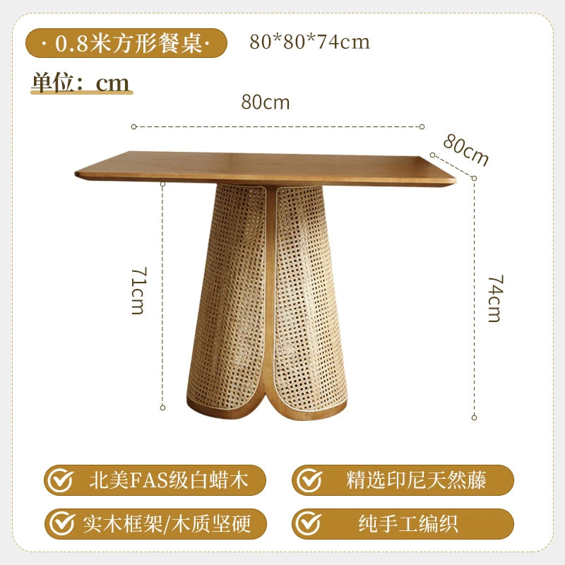 Living Nordic Dining Table Luxury Design Minimalist Ornament Dining Table Relaxing Organiser Mesa Comedor Home Accessories