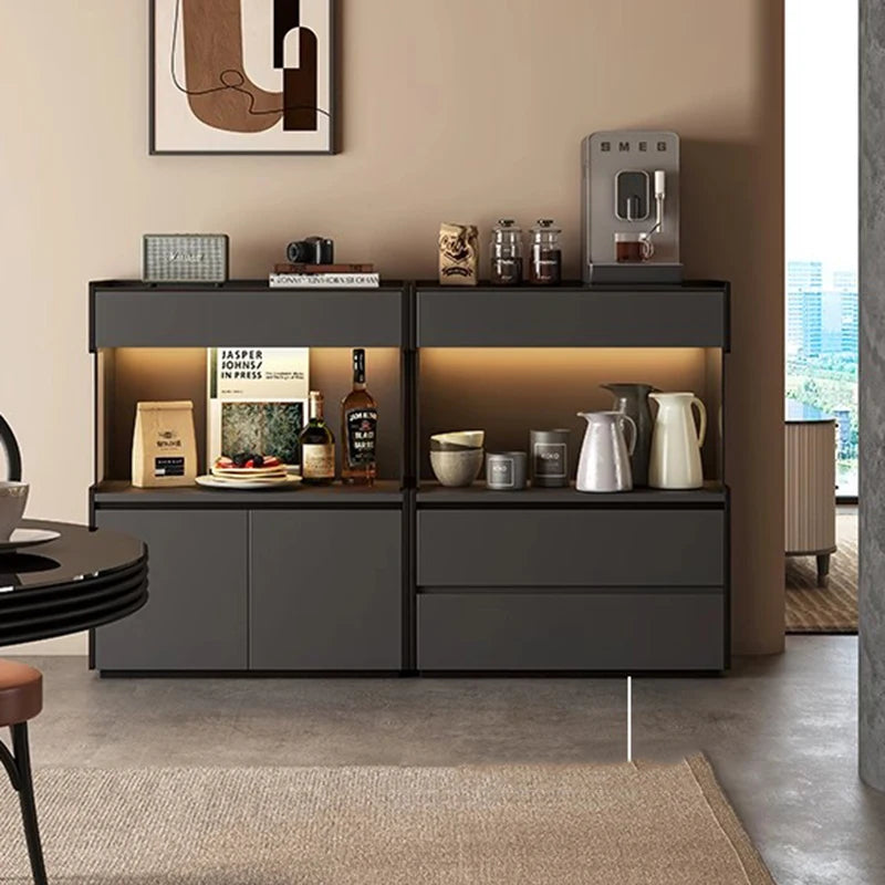 Mobile Storage Living Room Cabinets Display Organizer Wood Cabinets Luxury Drawers Jewelry Curio Perfume Gabinete Home Furniture