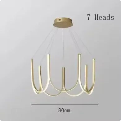 Modern Home Decor Led Lights Pendant Light Lamps for Living Room Led Chandeliers for Dining Room Hanging Light Indoor Lighting