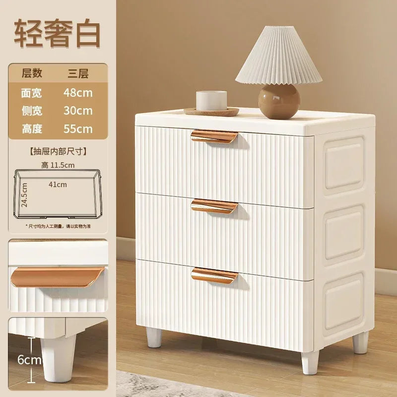 Organize Drawers Living Room Cabinets Decorations Display Cream Storage Girl Miniature Vitrina Furniture New