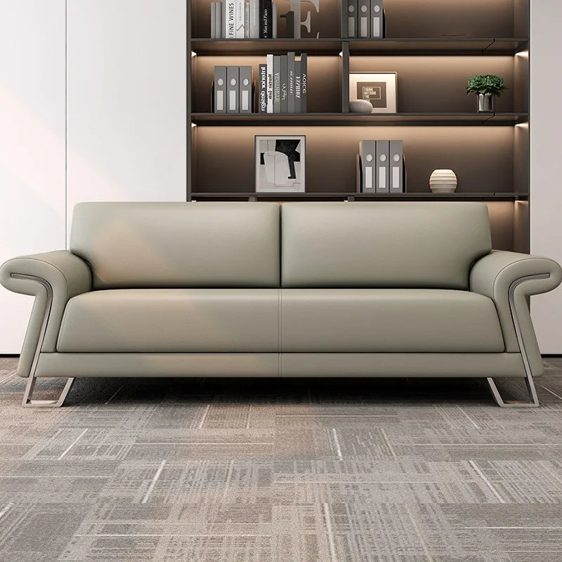 Sofa office meeting guests to negotiate modern simple business VIP leisure area car 4S shop reception sofa combination