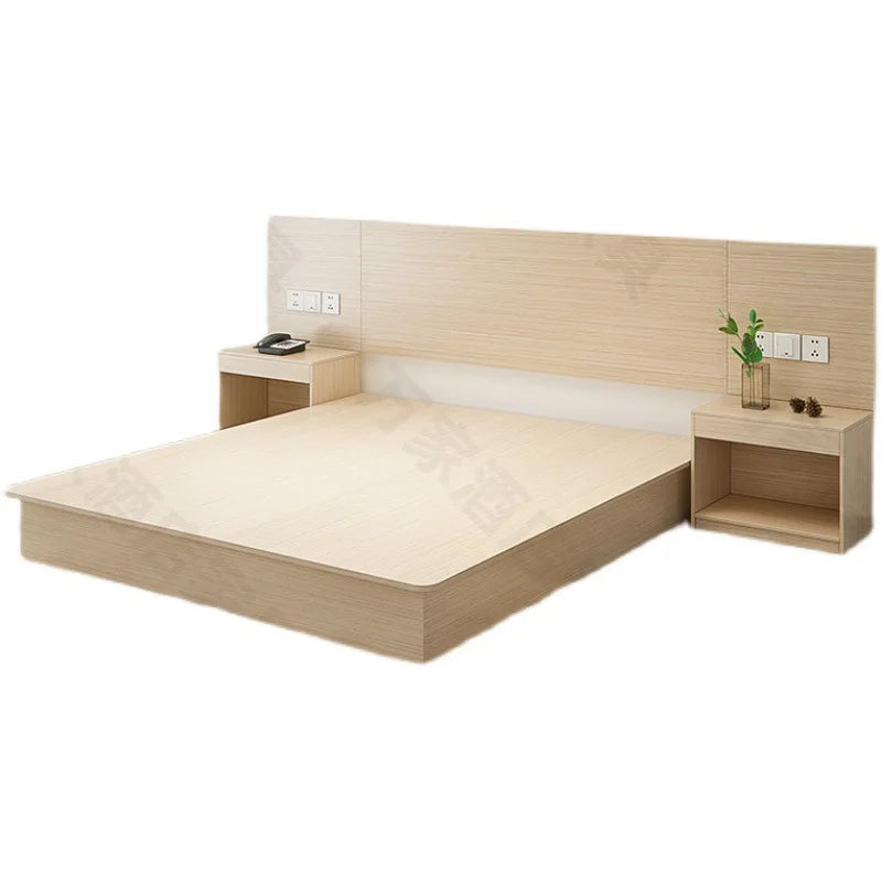 Hotel Bed Hotel Furniture Factory Standard Room Single Room Full Apartment Homestay Single Bed Twin Rental Room Available