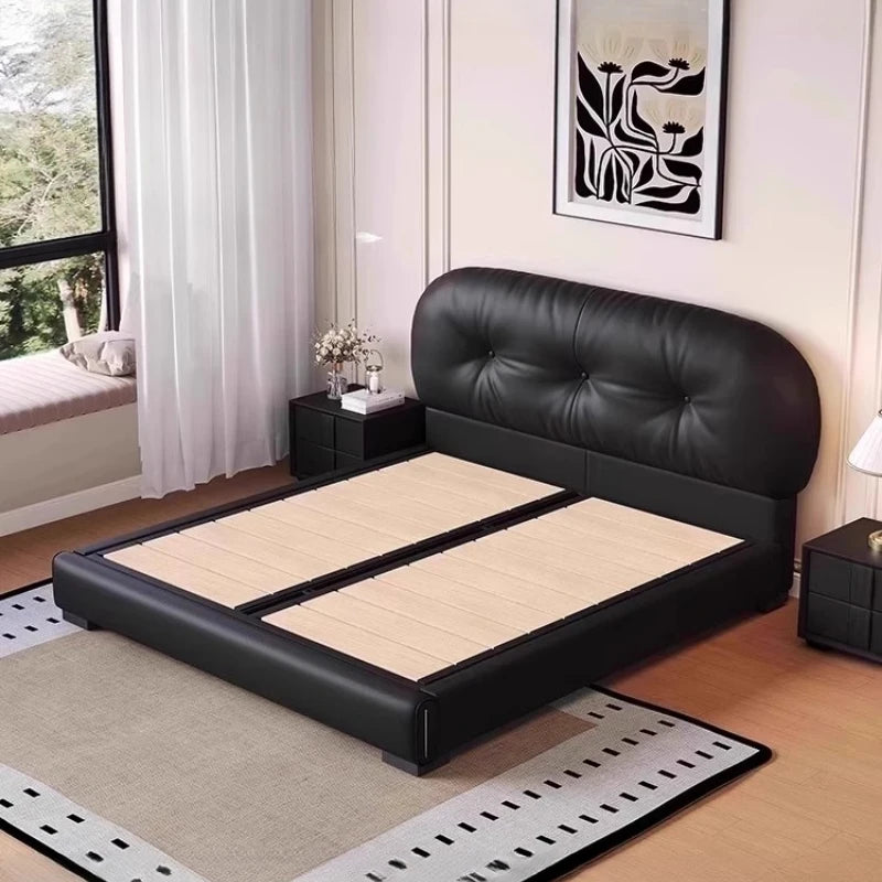 Princess Reading Bed Double Storage Cheap Designer Vintage Aesthetics Bed Comfortable Fashionable Muebles Bedroom Furniture