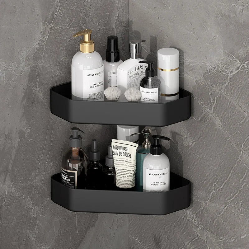 Bathroom Shelf Bathroom Makeup Shampoo organizer Aluminium Bathroom Organizer Shower Shelf Bathroom Accessories