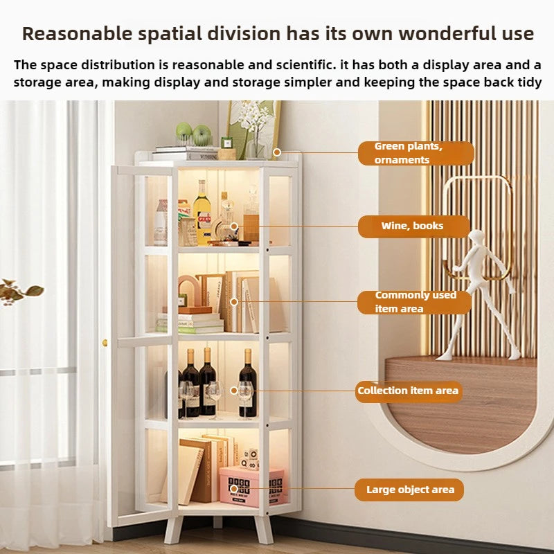 Corner Cabinet Dining Room Corner Cabinet Wall Triangle Cabinet Corner Locker Living Room Bedroom Corner Floor Storage