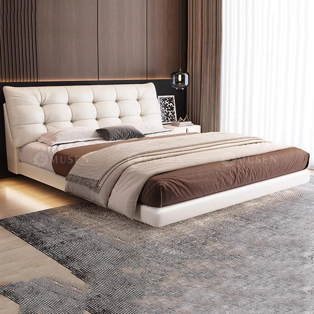 Double Bedroom Bed Modern Unique Luxury 180x200 Headboards Bed Sleeping Lounge Letto Gonfiabile Matrimoniale Home Furniture