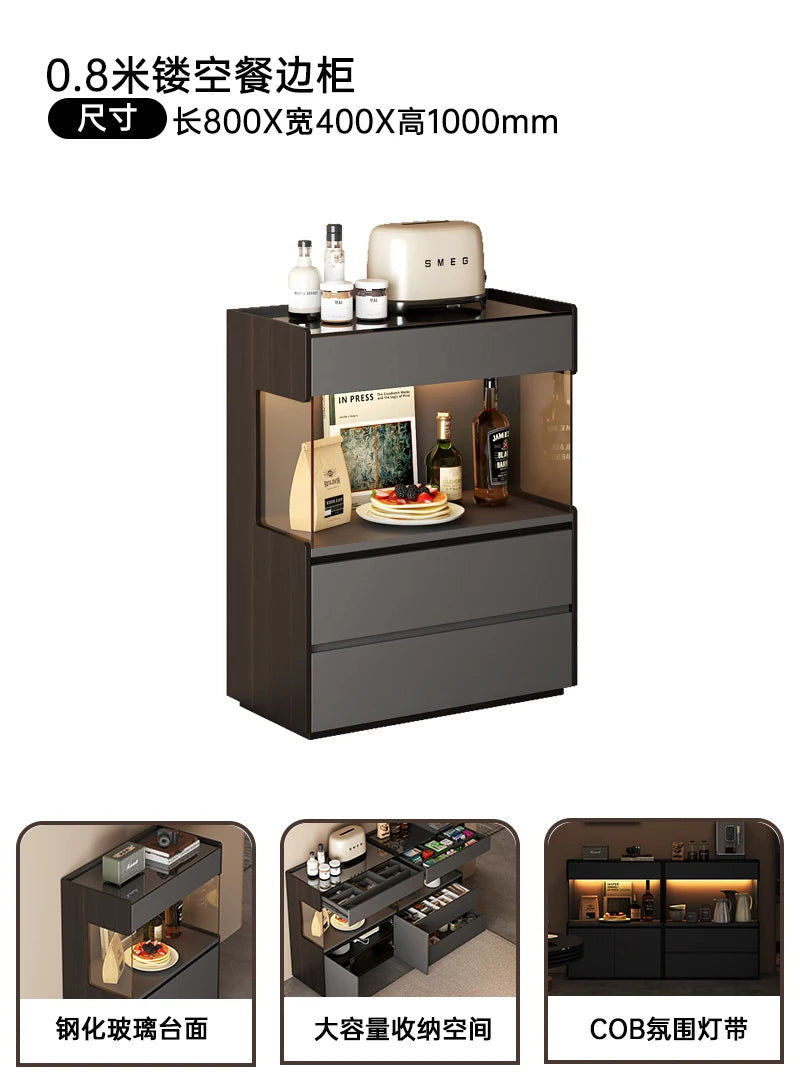 Mobile Storage Living Room Cabinets Display Organizer Wood Cabinets Luxury Drawers Jewelry Curio Perfume Gabinete Home Furniture