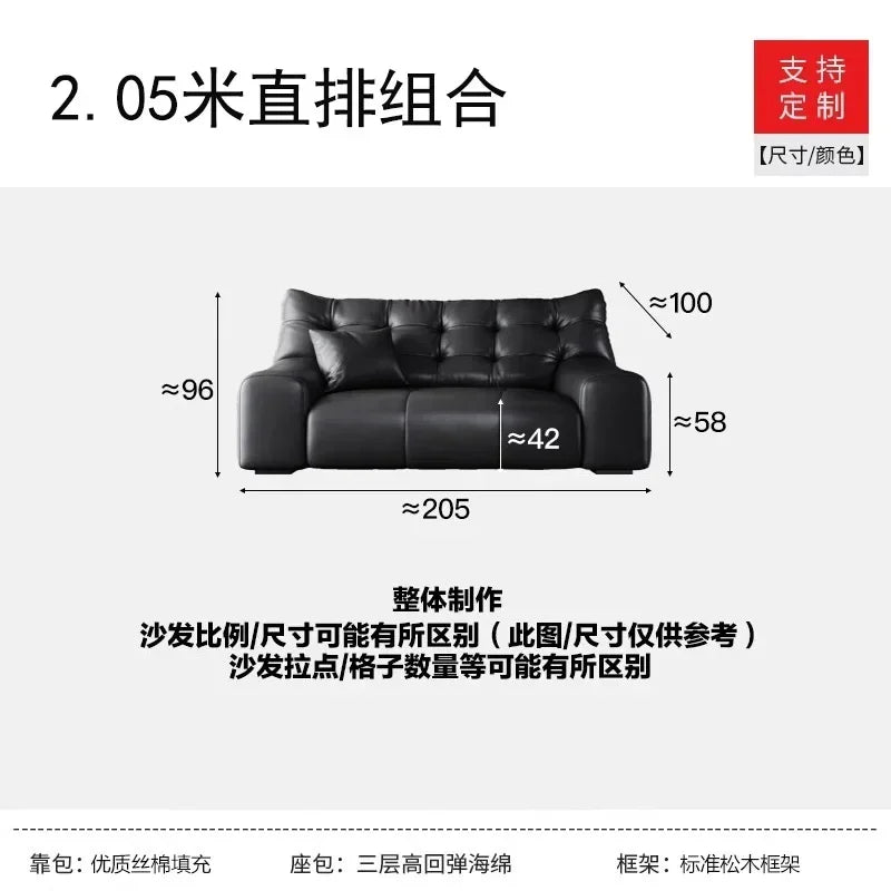 Lounge Black Living Rooms Sofa Accent Reclinable Theater Bed Italian Office Sofa De Masajes Sofa Set Living Room Furniture