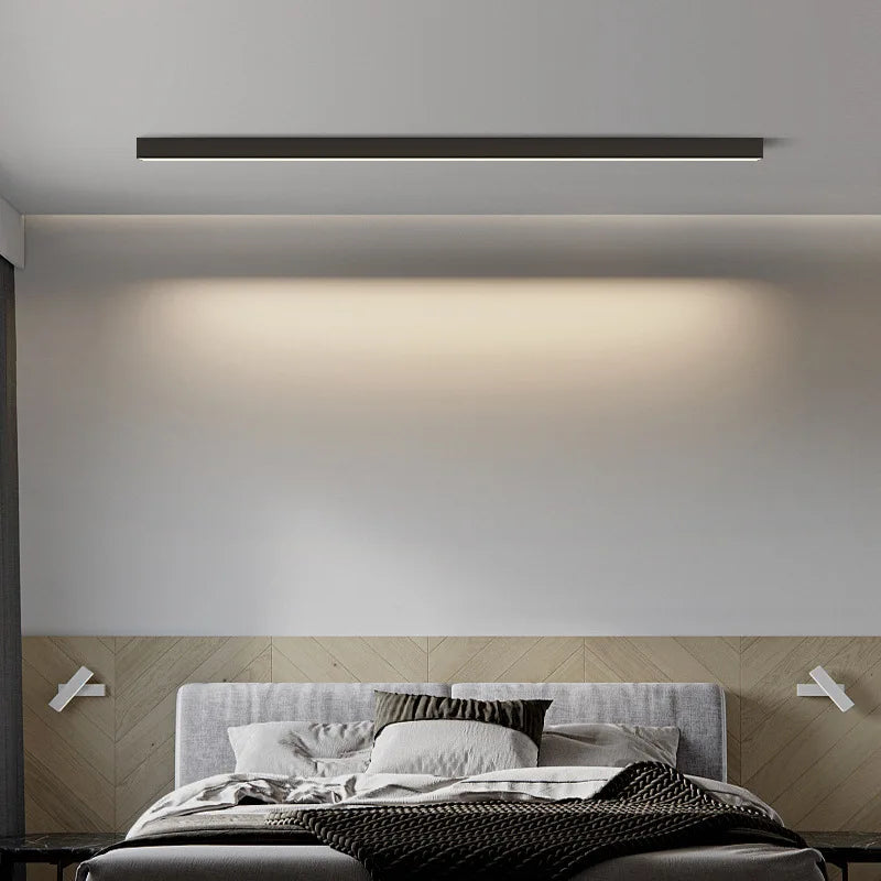Modern minimalist, bar shaped, balcony, bedroom, living room, foyer, bedside, ceiling light, eye protection LED home decoration