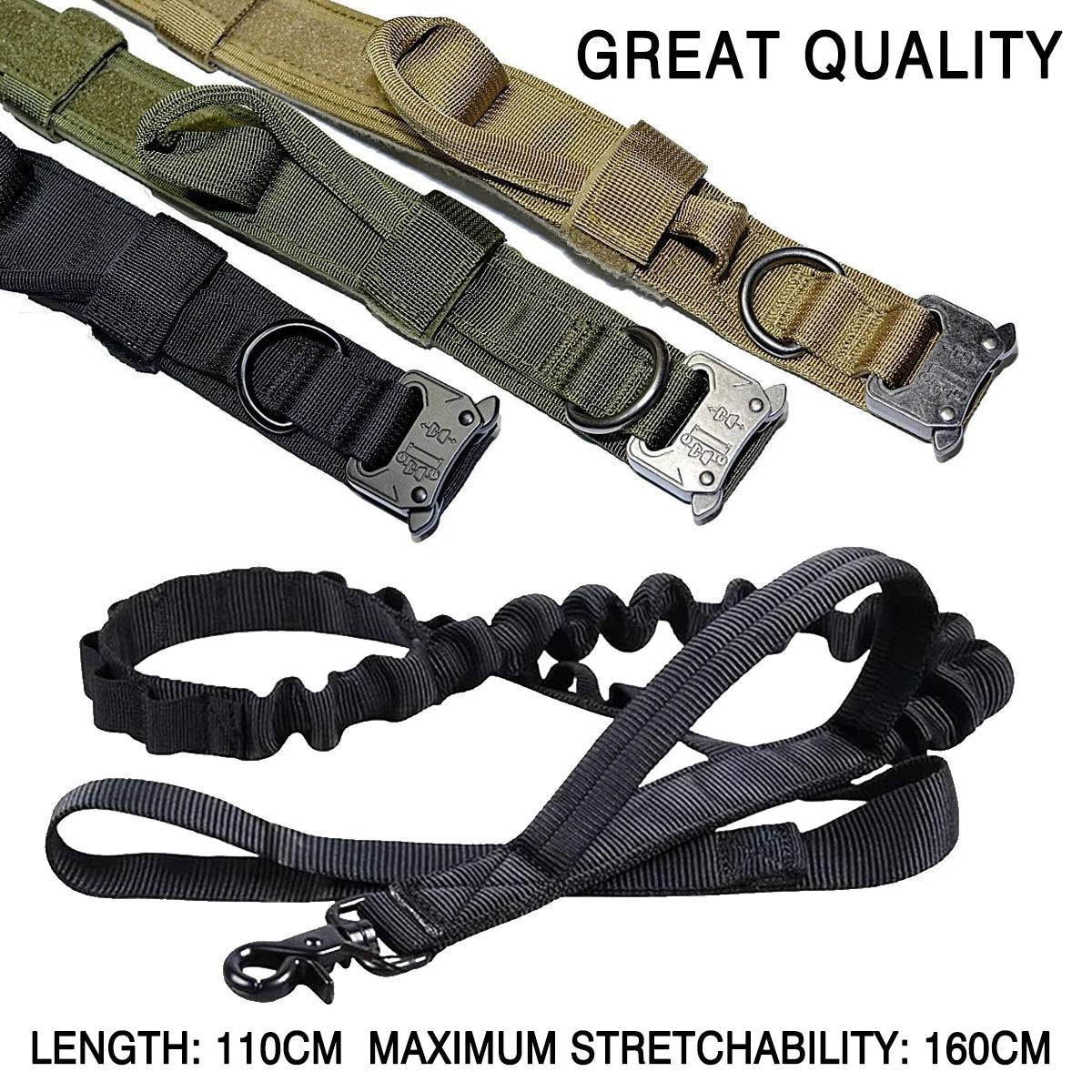 Pet Traction Rope  Pet Walking Jogging Outdoor Training Adjustable Safety Nylon Pet Collar Pet Traction Rope Dog Accessories