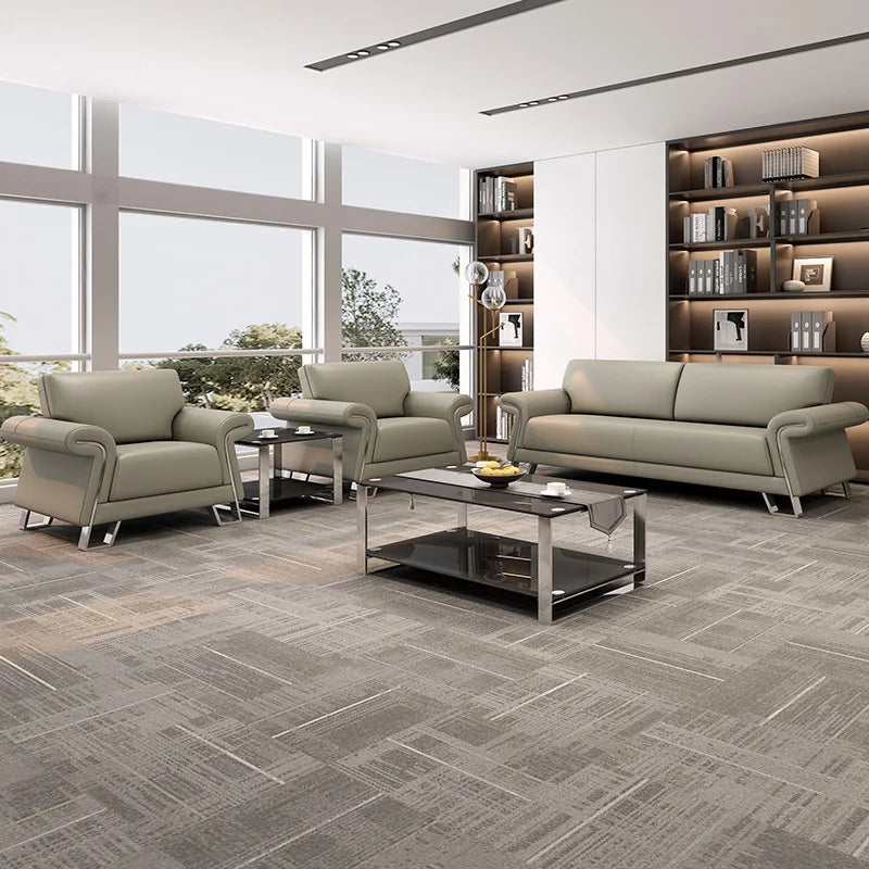 Sofa office meeting guests to negotiate modern simple business VIP leisure area car 4S shop reception sofa combination
