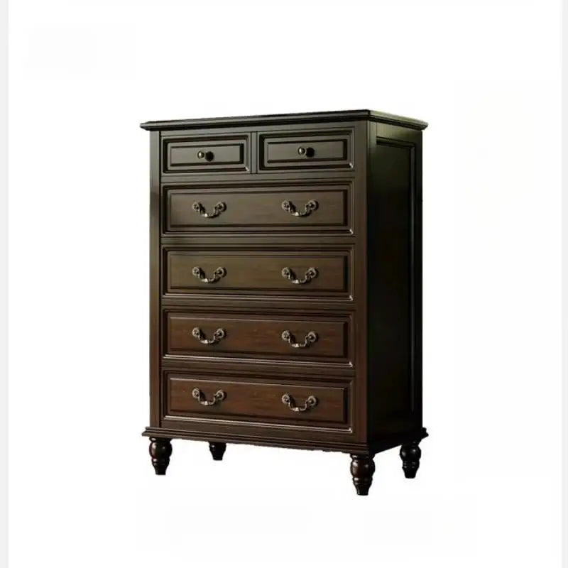 Nordic Simple Living Room Cabinets Drawers Black Solid Wood Living Room Cabinets Storage Vintage Wohnzimmer Schrank Furniture