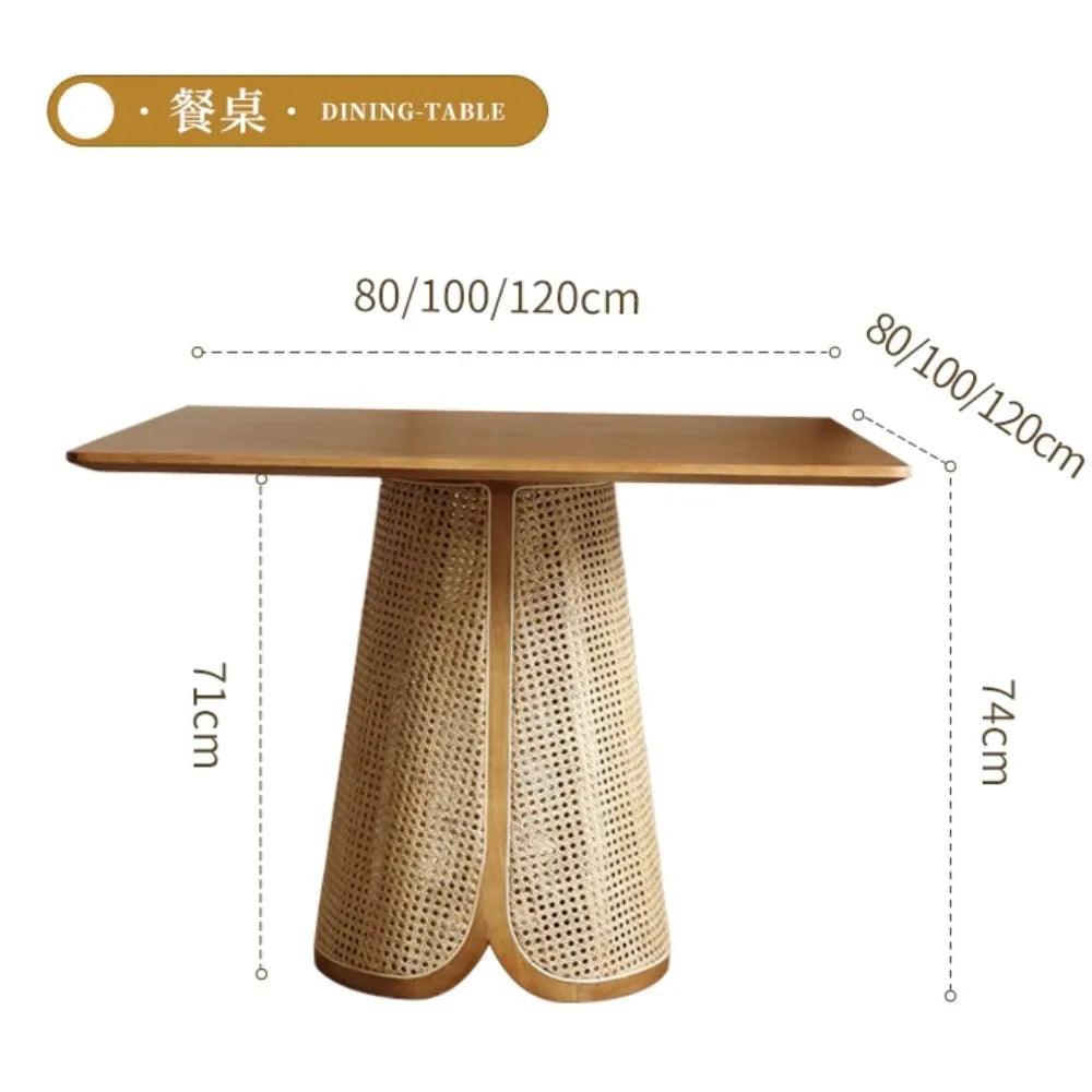 Living Nordic Dining Table Luxury Design Minimalist Ornament Dining Table Relaxing Organiser Mesa Comedor Home Accessories