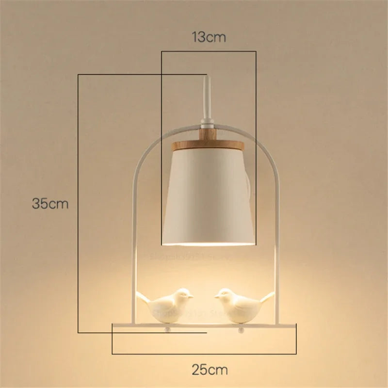 Modern Wall Lights for Home Living Room Decoration LED Bird Lamps Bathroom Lights Dining Room Corridor Wall Sconce Light Fixture