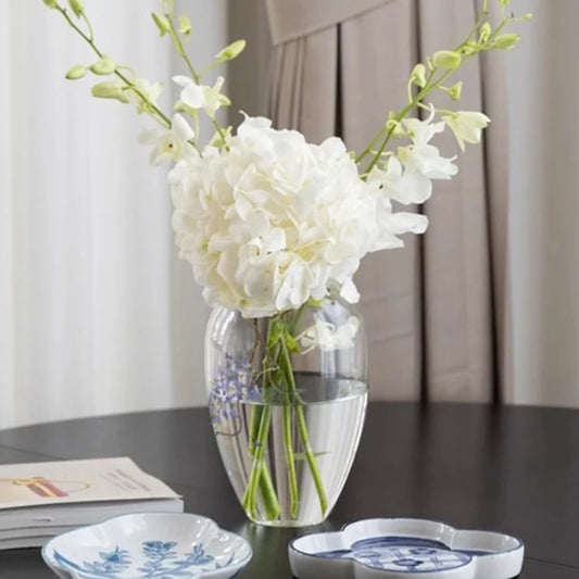 Glass Vases Flowers Centerpiece Tables Mariage Vases Plants Luxury Aesthetic Flowers Bottles Dining Table Ornaments Home Decor