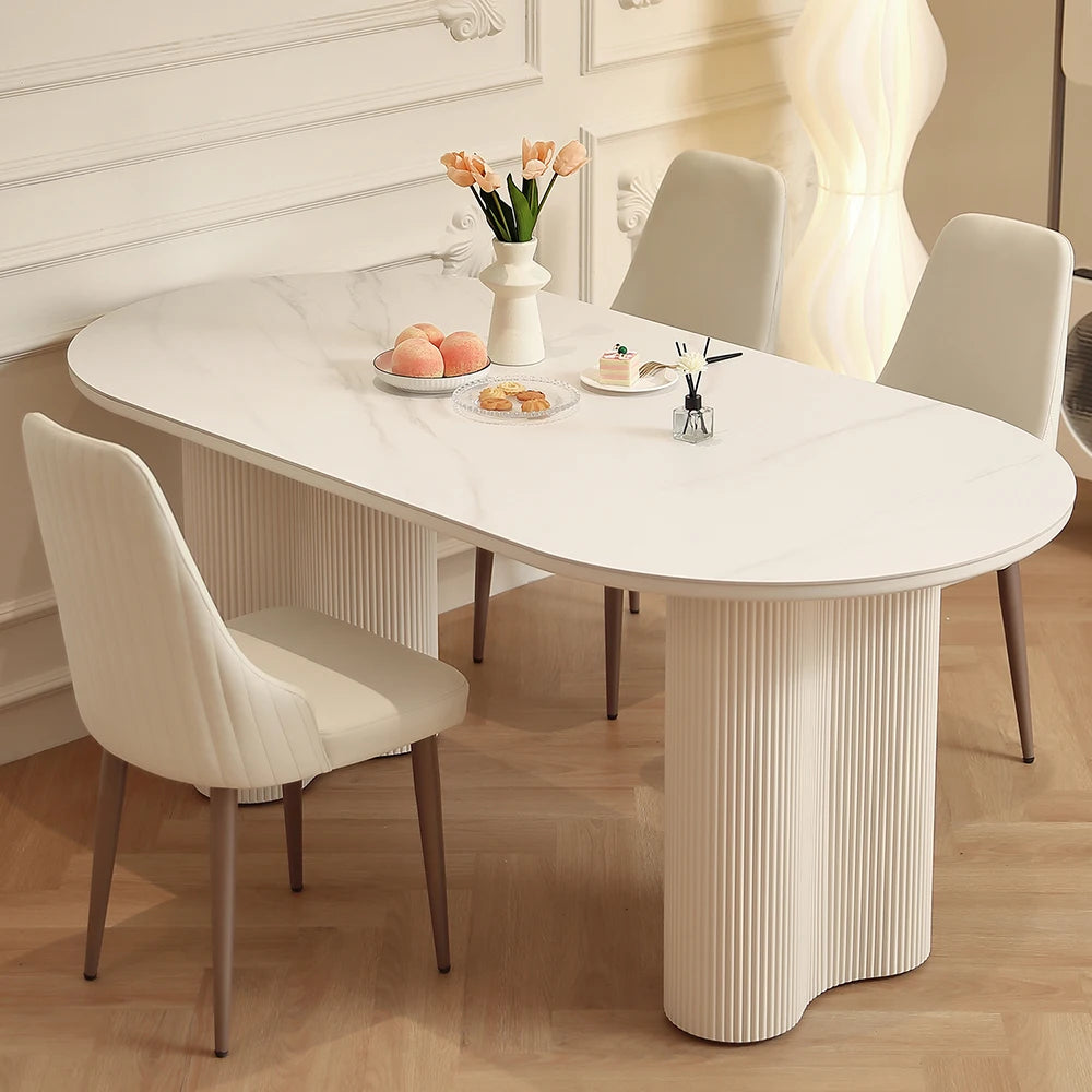 Modern Luxury Dining Tables Hallway Center Study Extending Coffee Dining Tables Service Ornament Mesa Comedor Furnitures