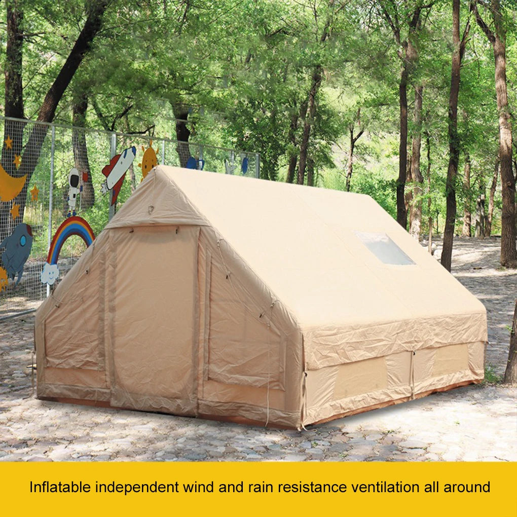 Large Camping Air Tent  Quick Setup Camping Tent 3/4P Overnight Rainproof Thickeneded Picnic Family Camping travel Outdoor Tent