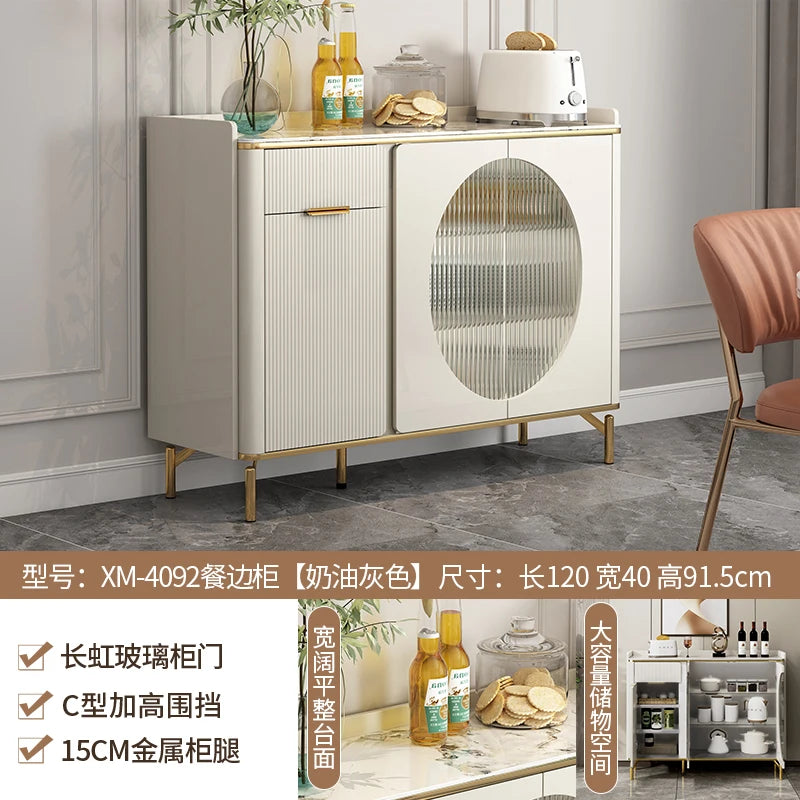 Storage Unique Living Room Cabinets Luxury Modern Decor Elegant Display Cabinet Senior Designvitrina Furniture Living Room