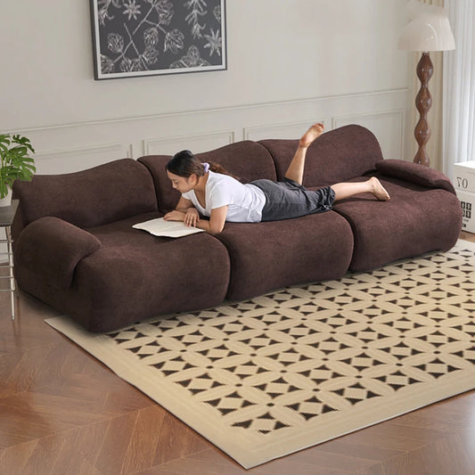 Living Room Simple Style Sofa Portable Big Size Modern Sectional Living Room Sofas Luxury Comfortable Sofa Cama Furniture