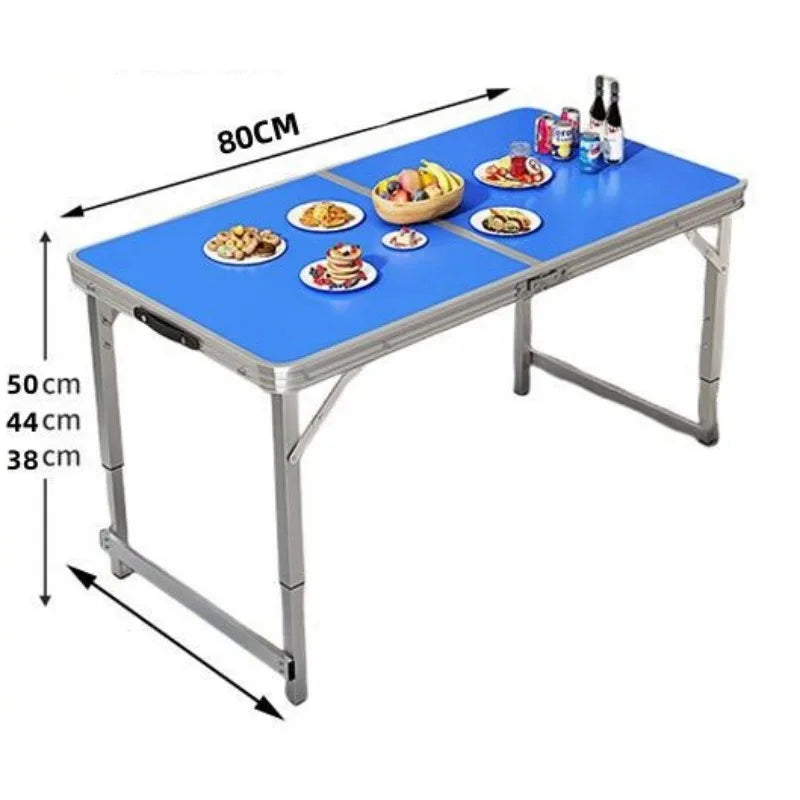 Folding Multi-functional Outdoor Tables Portable Adjustable High Outing Picnic Writing Camping Table Creative Outdoor Furniture