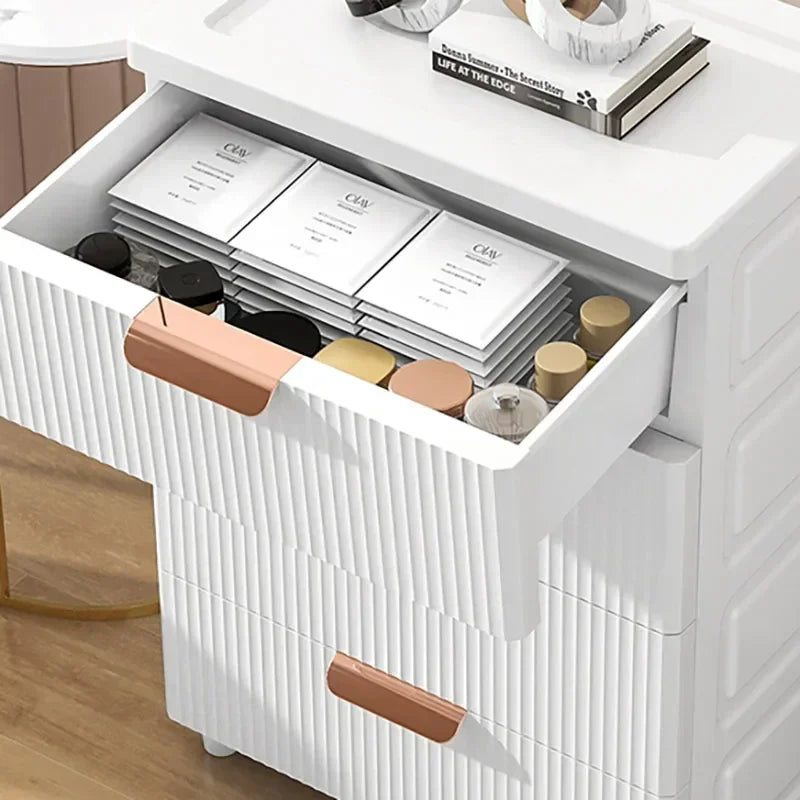 Organize Drawers Living Room Cabinets Decorations Display Cream Storage Girl Miniature Vitrina Furniture New
