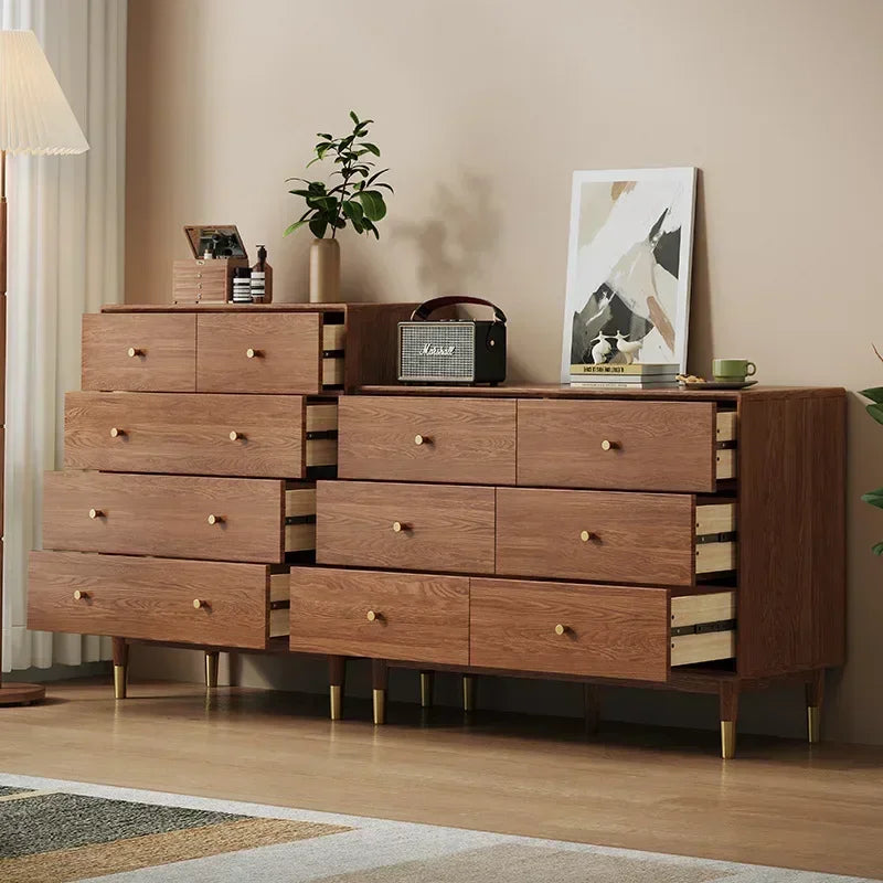 Living Room Storage 6 Drawer Dressers Chest of Drawers Wood Sideboards Designer Originality Organizer Home Furniture Buffet